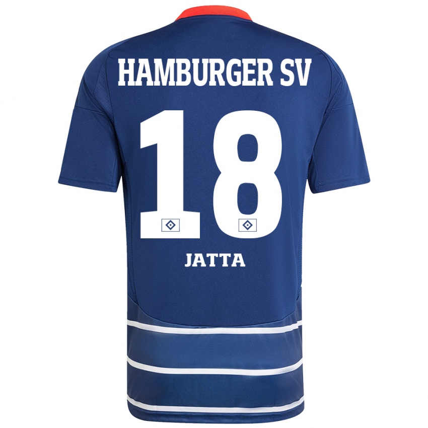 Criança Camisola Bakery Jatta #18 Azul Escuro Alternativa 2024/25 Camisa Brasil