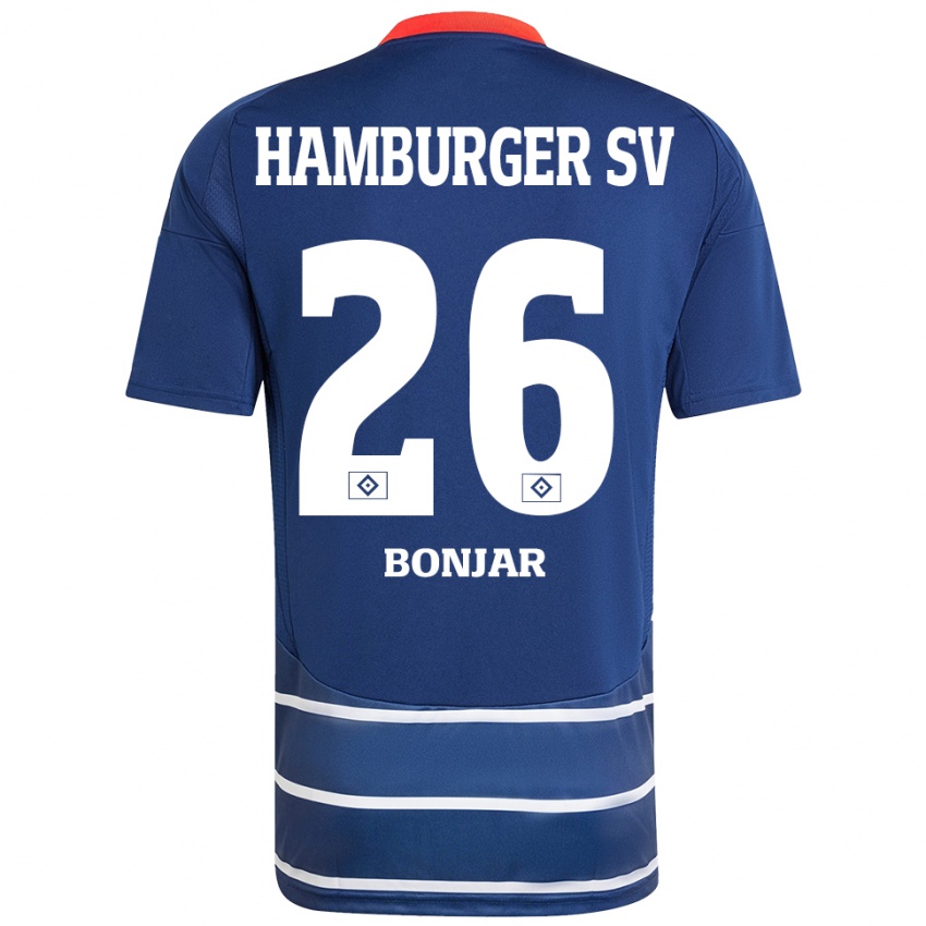 Criança Camisola Amir Bonjar #26 Azul Escuro Alternativa 2024/25 Camisa Brasil