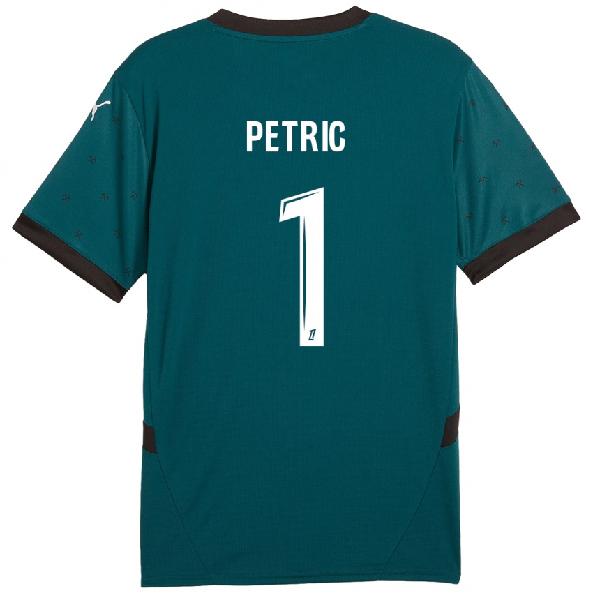 Criança Camisola Denis Petric #1 Verde Escuro Alternativa 2024/25 Camisa Brasil