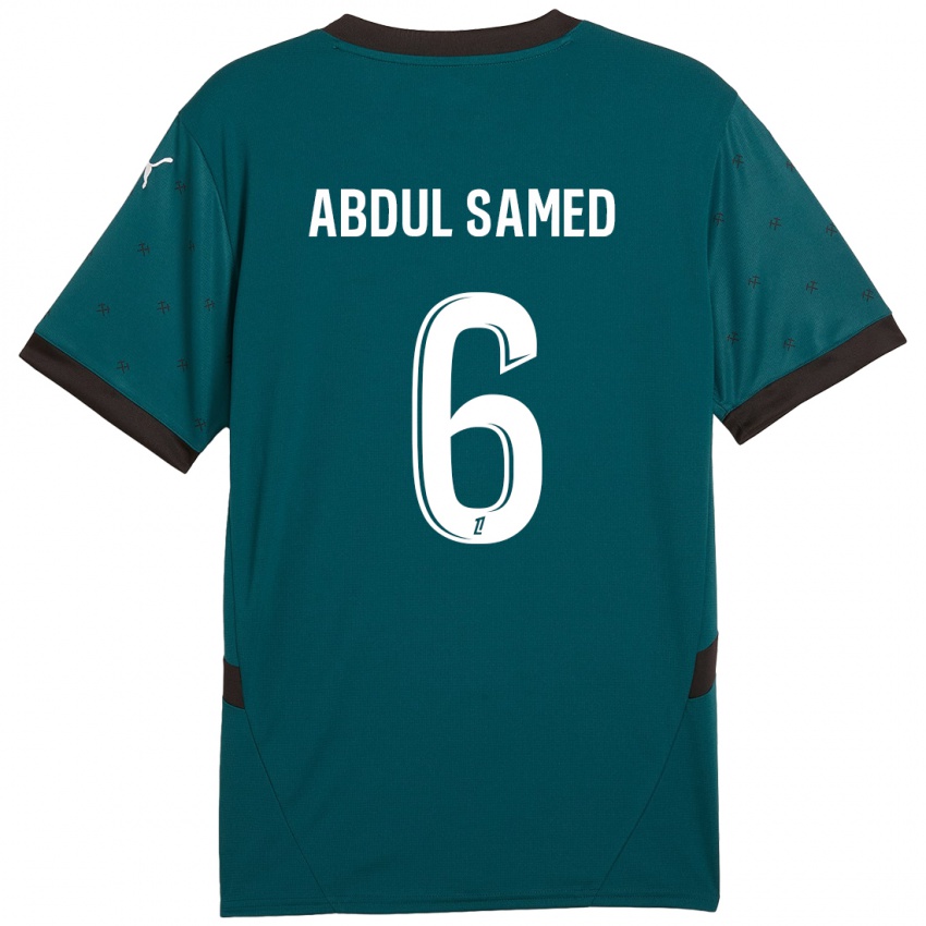 Criança Camisola Salis Abdul Samed #6 Verde Escuro Alternativa 2024/25 Camisa Brasil