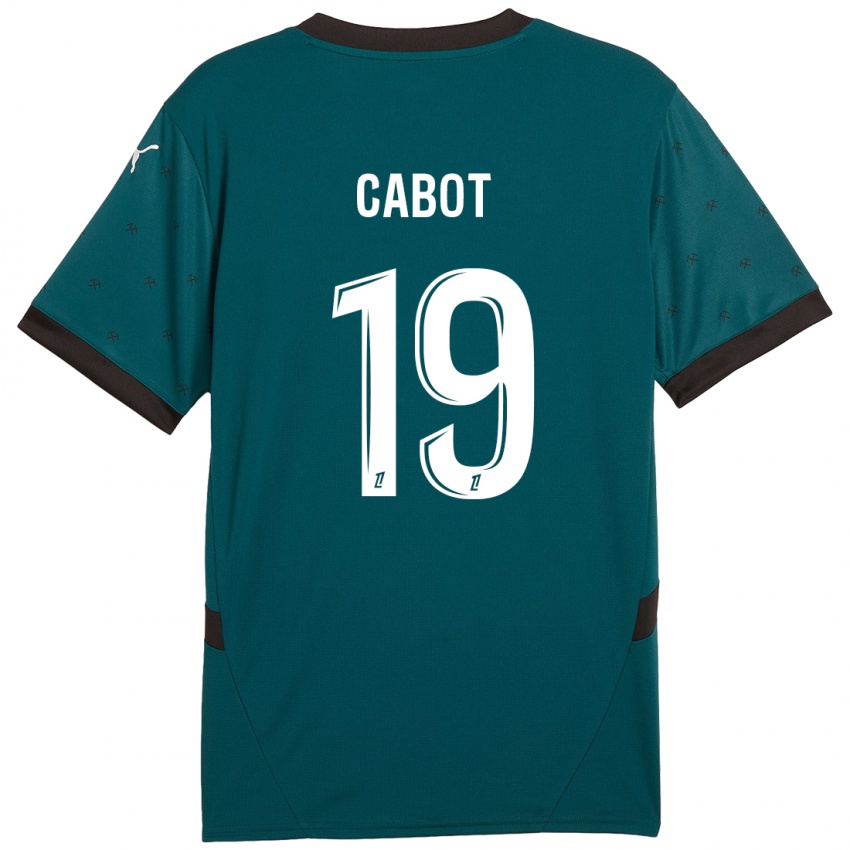 Criança Camisola Jimmy Cabot #19 Verde Escuro Alternativa 2024/25 Camisa Brasil