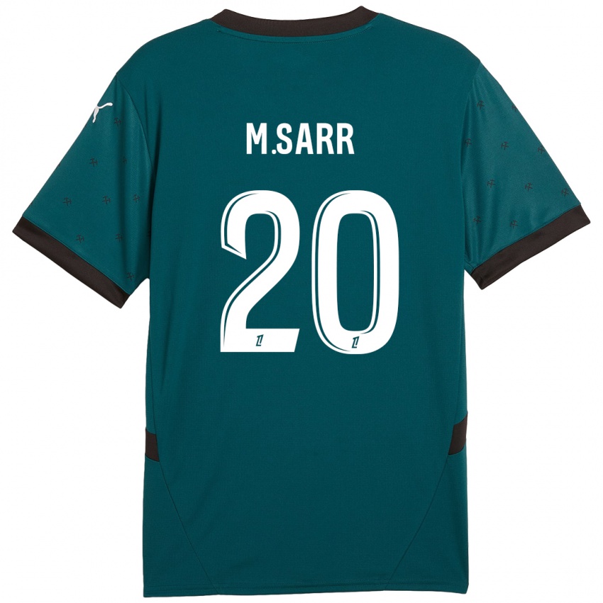 Criança Camisola Malang Sarr #20 Verde Escuro Alternativa 2024/25 Camisa Brasil