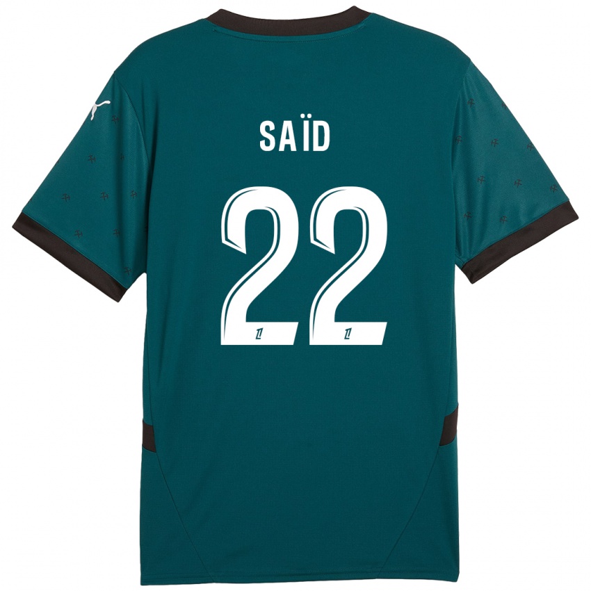 Criança Camisola Wesley Saïd #22 Verde Escuro Alternativa 2024/25 Camisa Brasil