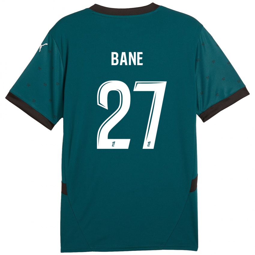 Criança Camisola Sidi Bane #27 Verde Escuro Alternativa 2024/25 Camisa Brasil