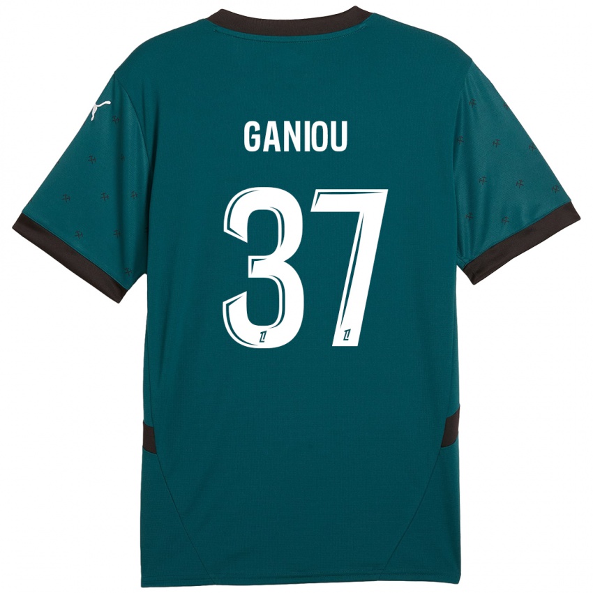 Criança Camisola Ismaëlo Ganiou #37 Verde Escuro Alternativa 2024/25 Camisa Brasil