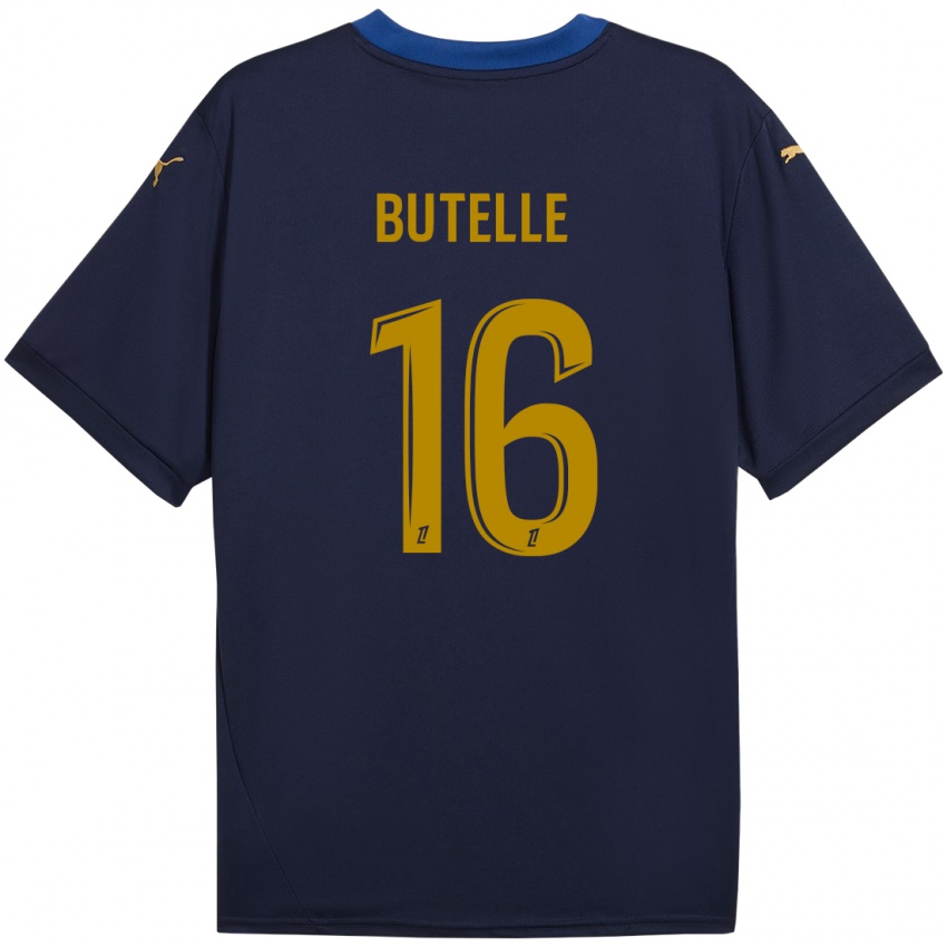 Criança Camisola Ludovic Butelle #16 Ouro Da Marinha Alternativa 2024/25 Camisa Brasil