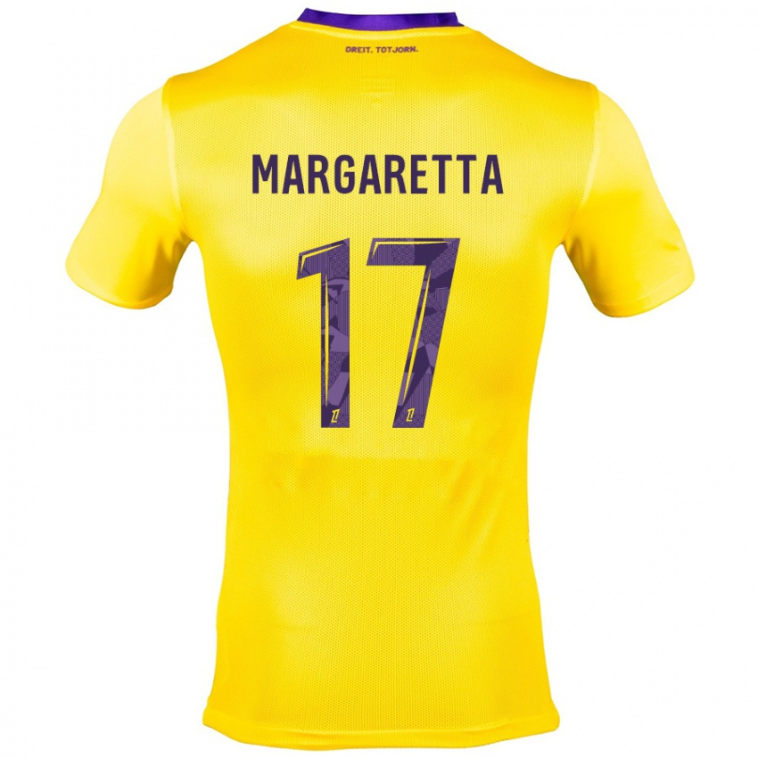 Criança Camisola Jessica Margaretta #17 Roxo Amarelo Alternativa 2024/25 Camisa Brasil