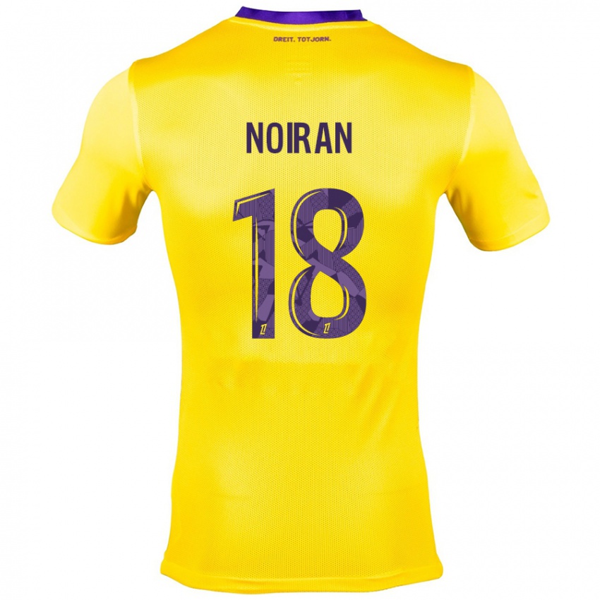 Criança Camisola Clara Noiran #18 Roxo Amarelo Alternativa 2024/25 Camisa Brasil