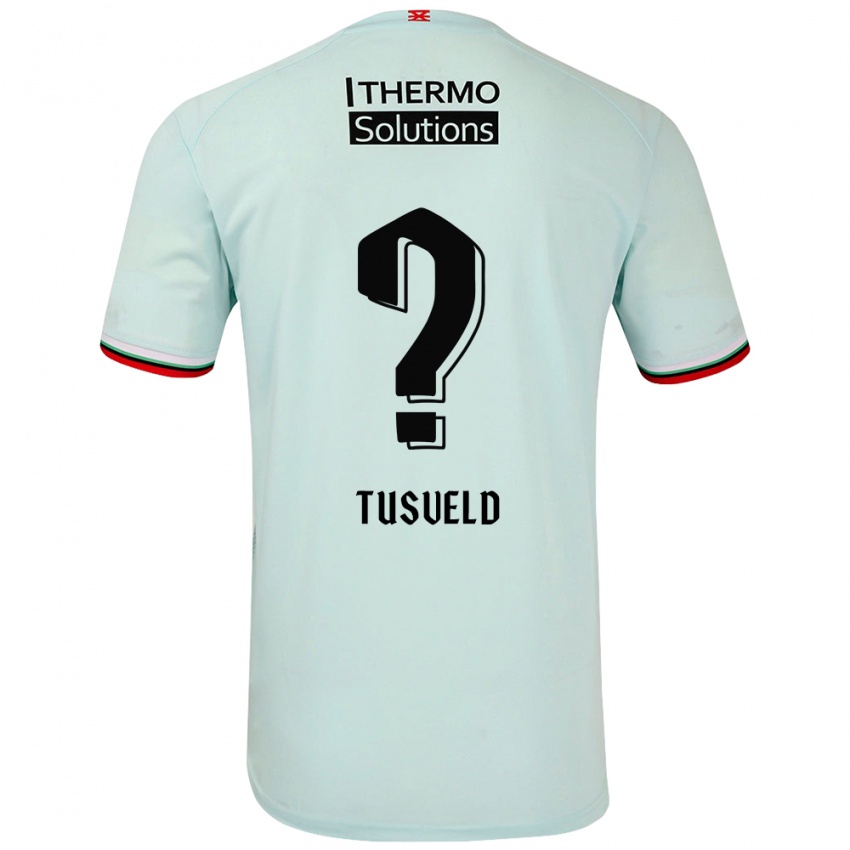 Criança Camisola Tijn Tusveld #0 Verde Claro Alternativa 2024/25 Camisa Brasil