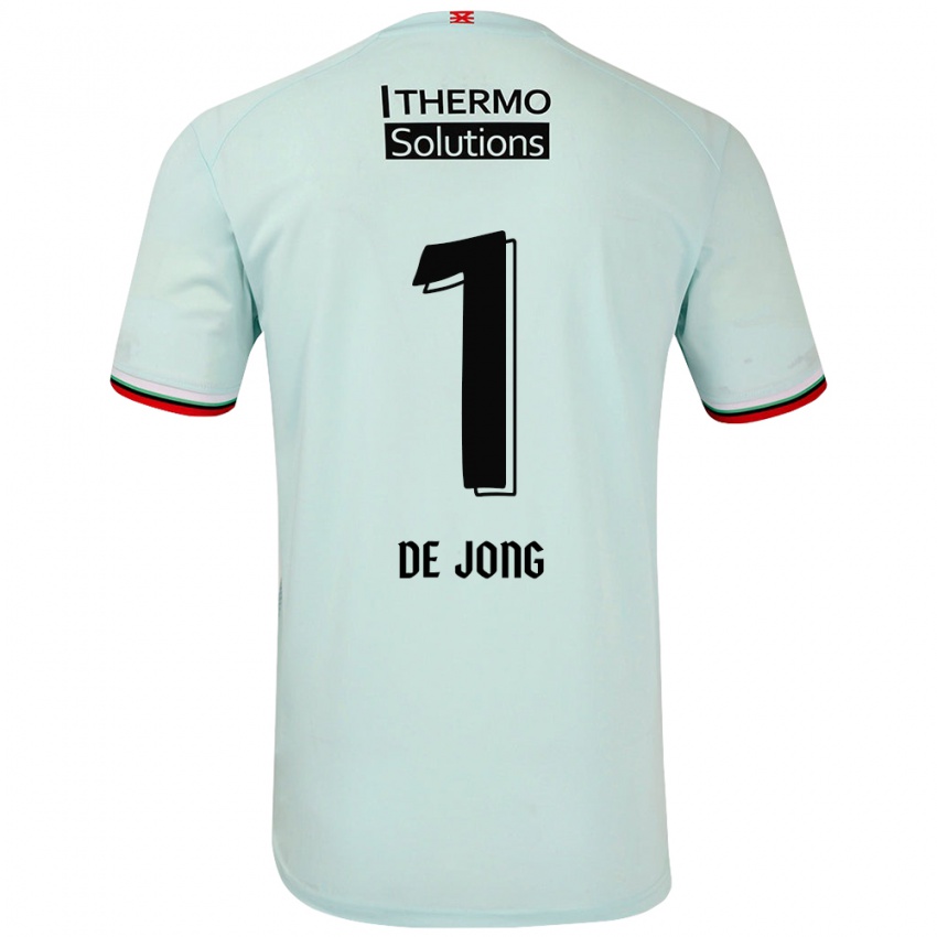 Criança Camisola Daniëlle De Jong #1 Verde Claro Alternativa 2024/25 Camisa Brasil