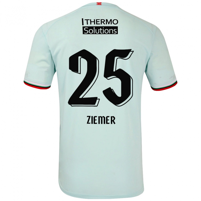 Criança Camisola Taylor Ziemer #25 Verde Claro Alternativa 2024/25 Camisa Brasil