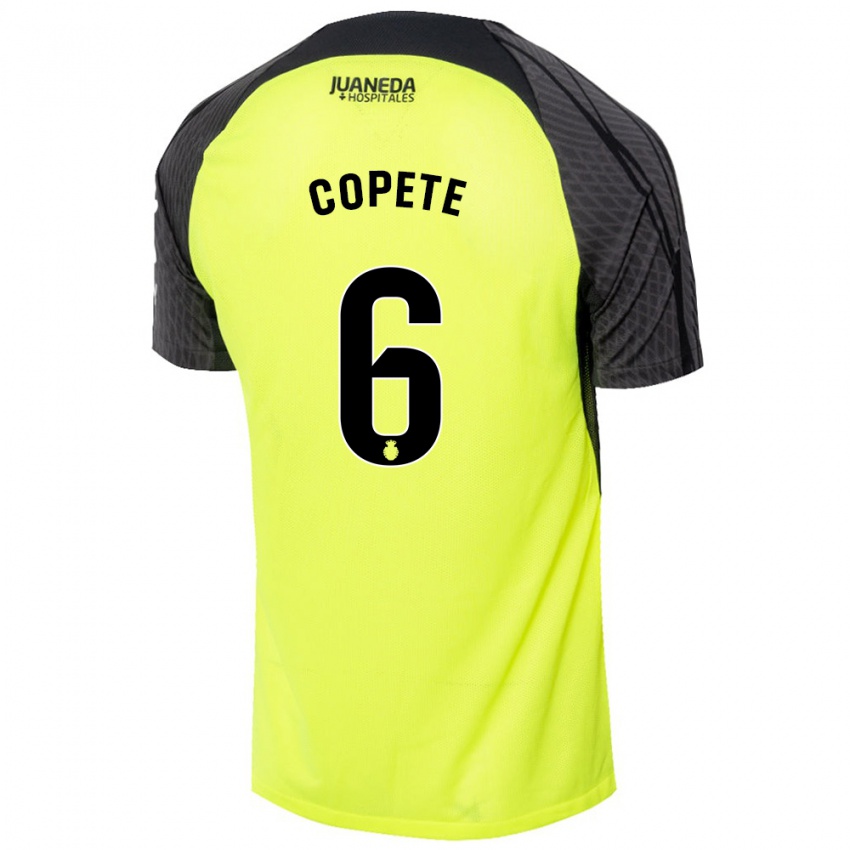 Criança Camisola José Copete #6 Verde Fluorescente Preto Alternativa 2024/25 Camisa Brasil