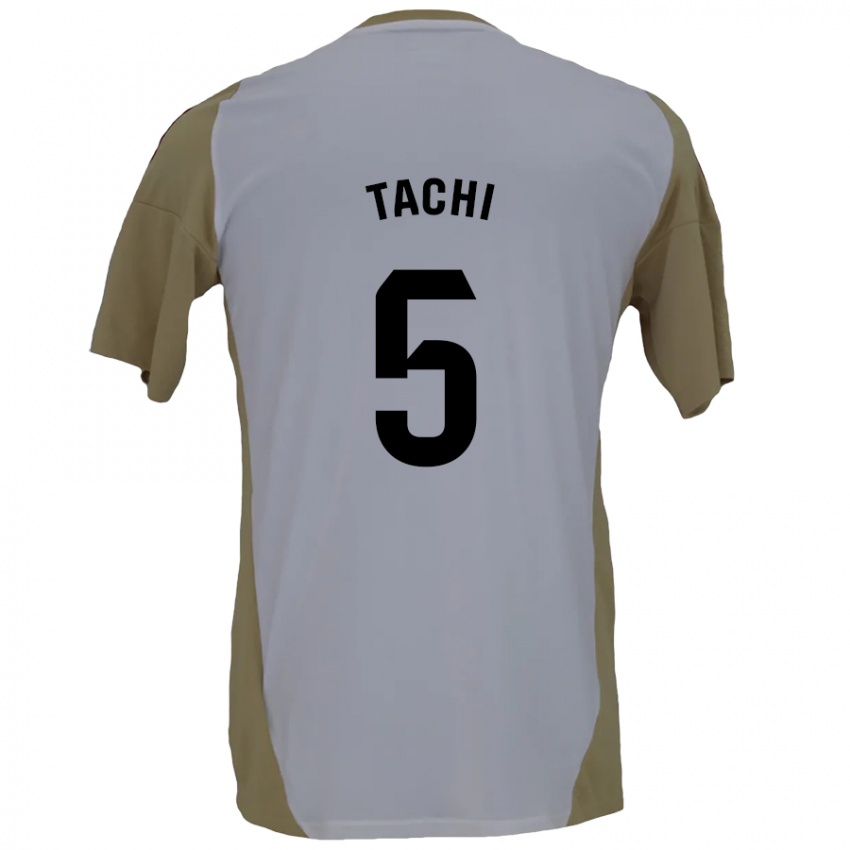 Criança Camisola Tachi #5 Branco Brown Alternativa 2024/25 Camisa Brasil