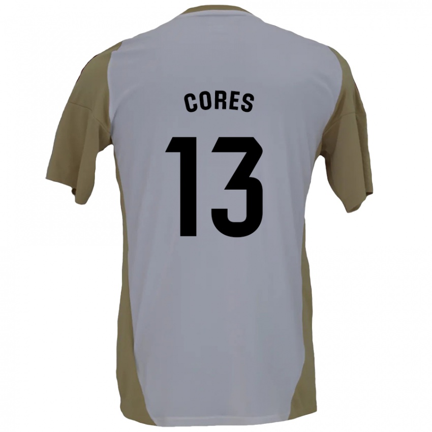 Criança Camisola Christian Cores #13 Branco Brown Alternativa 2024/25 Camisa Brasil