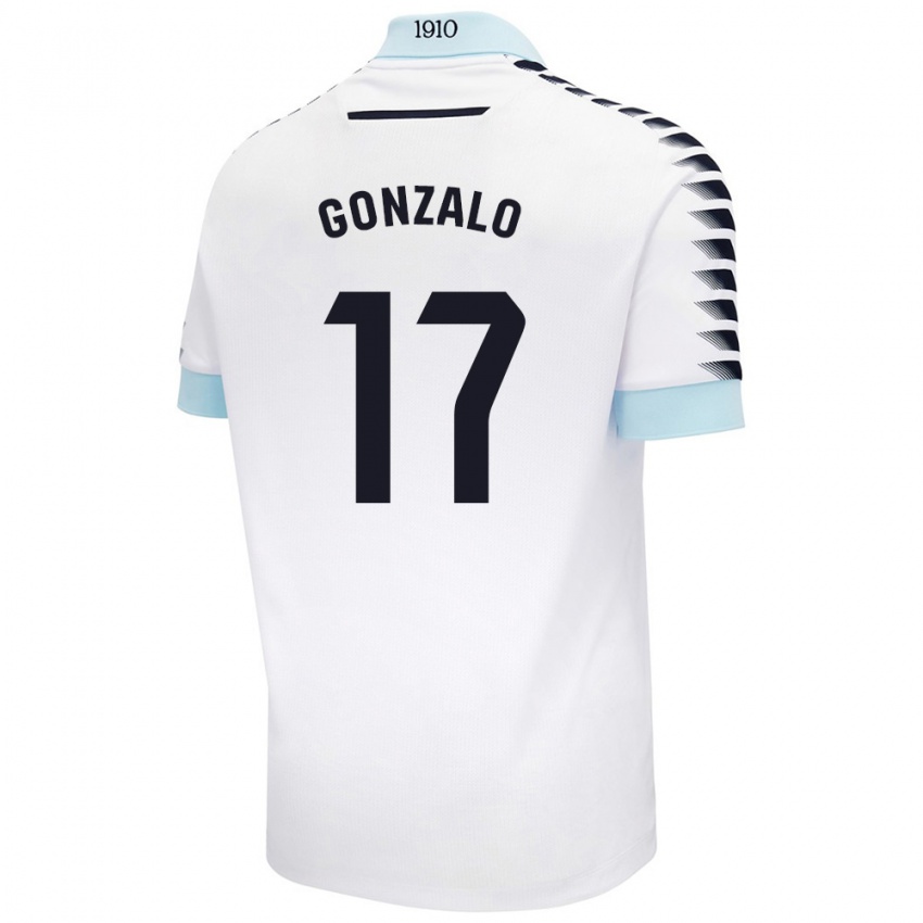 Criança Camisola Gonzalo Escalante #17 Azul Branco Alternativa 2024/25 Camisa Brasil