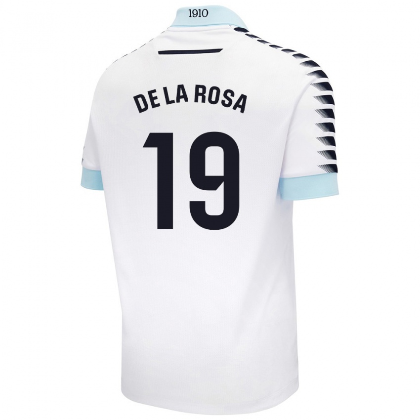 Criança Camisola José Antonio De La Rosa #19 Azul Branco Alternativa 2024/25 Camisa Brasil