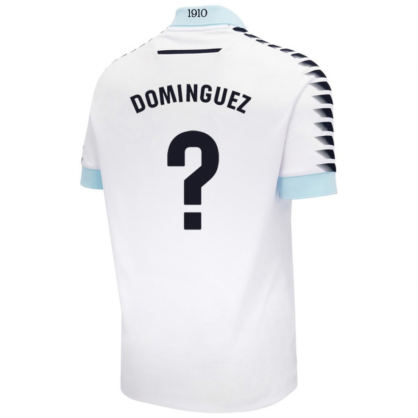 Criança Camisola Rubén Domínguez #0 Azul Branco Alternativa 2024/25 Camisa Brasil