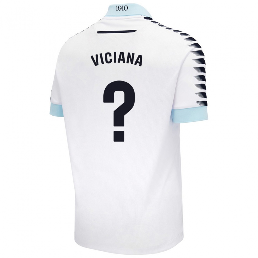 Criança Camisola Marco Viciana #0 Azul Branco Alternativa 2024/25 Camisa Brasil