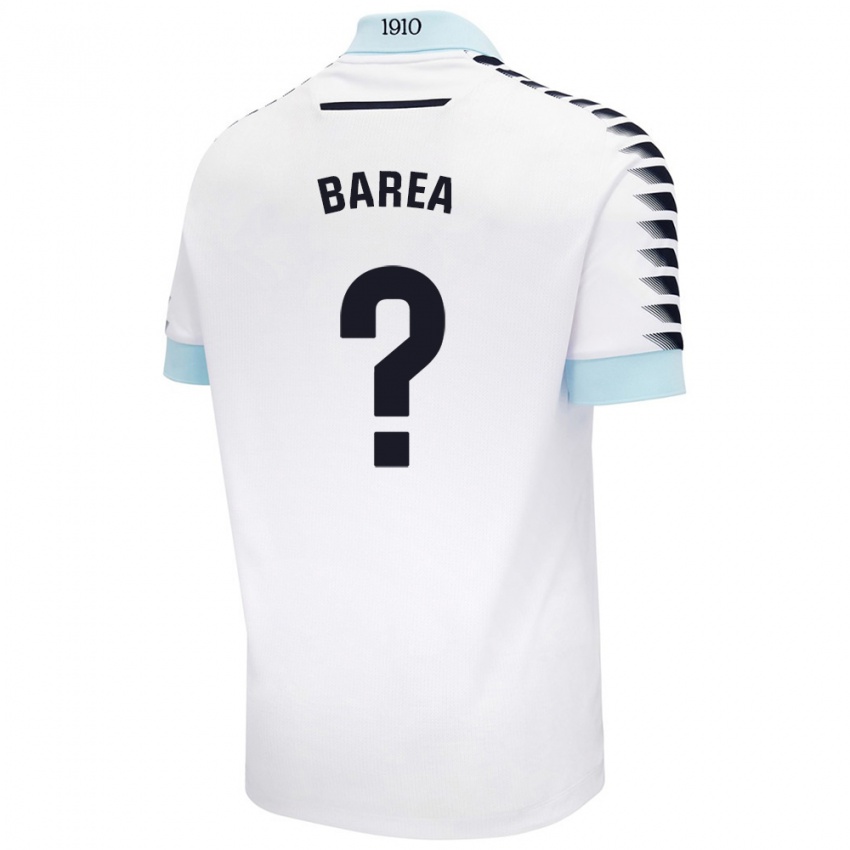 Criança Camisola Pablo Barea #0 Azul Branco Alternativa 2024/25 Camisa Brasil