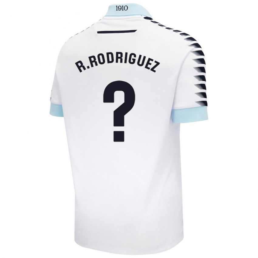 Criança Camisola Ramón Rodríguez #0 Azul Branco Alternativa 2024/25 Camisa Brasil