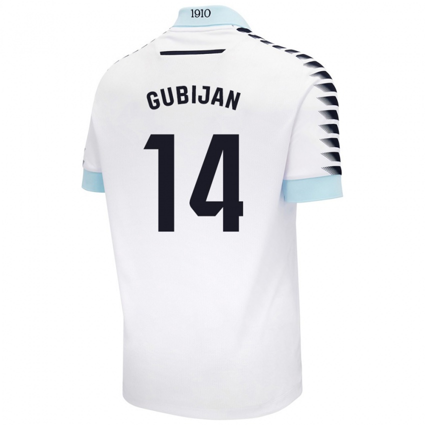 Criança Camisola Lovro Gubijan #14 Azul Branco Alternativa 2024/25 Camisa Brasil