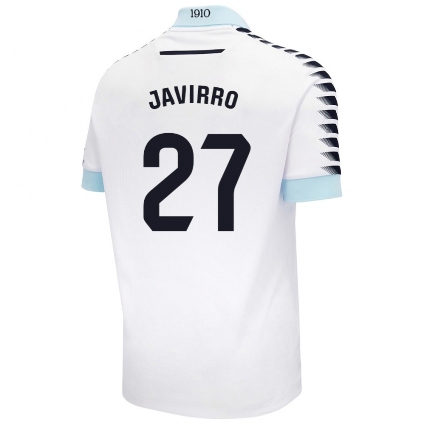 Criança Camisola Javirro #27 Azul Branco Alternativa 2024/25 Camisa Brasil