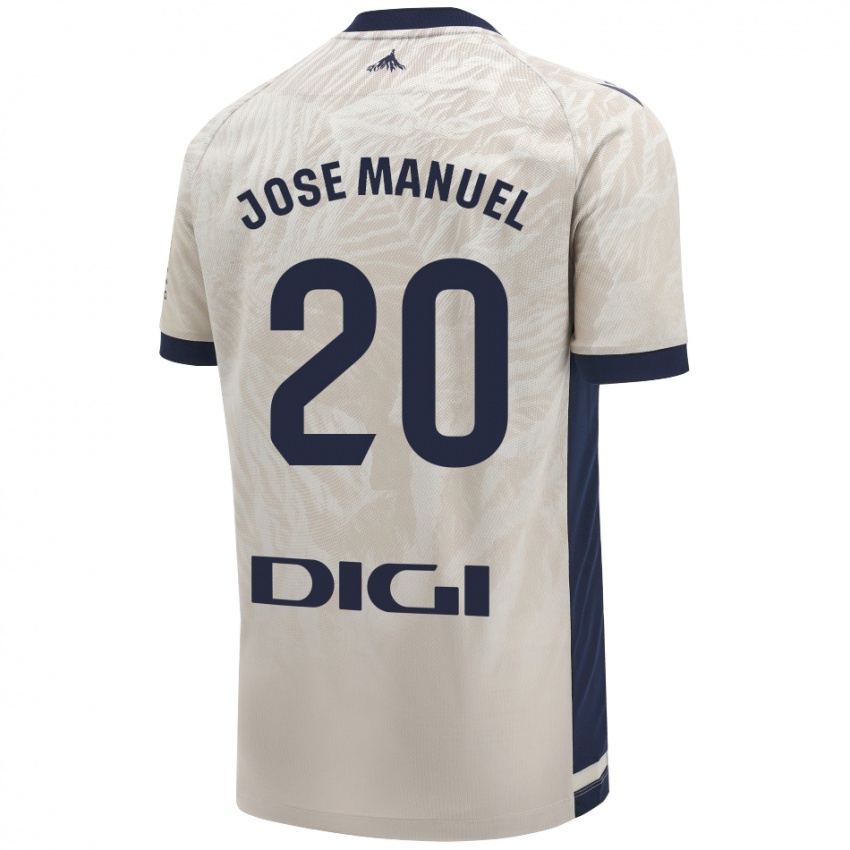 Criança Camisola José Manuel Arnáiz #20 Cinza Leve Alternativa 2024/25 Camisa Brasil