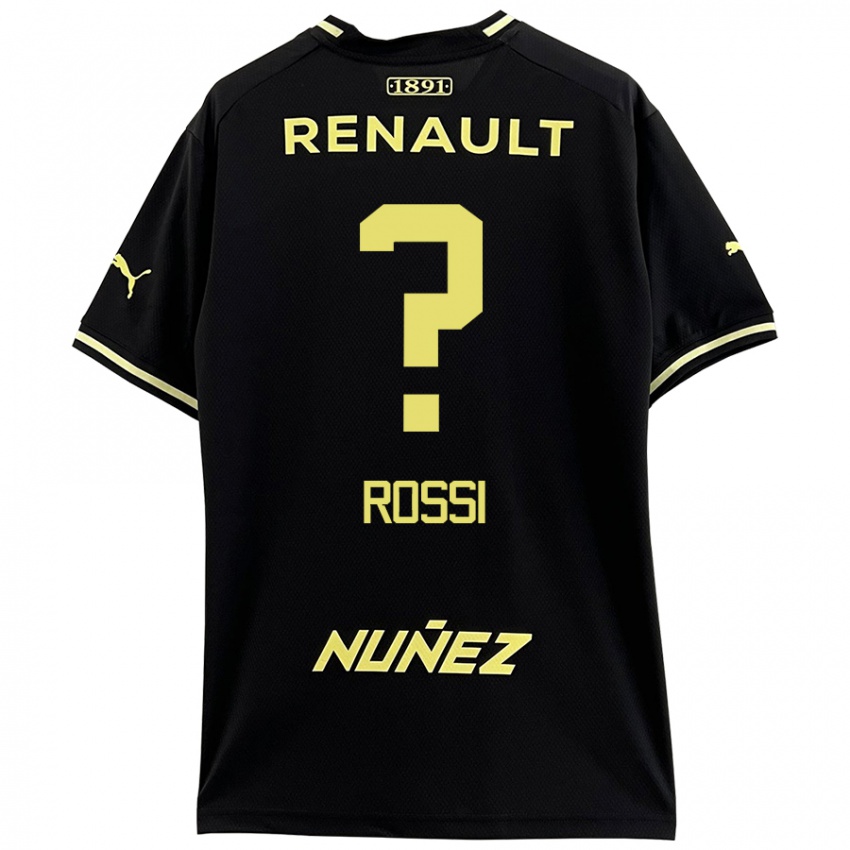 Criança Camisola Nicolás Rossi #0 Amarelo Preto Alternativa 2024/25 Camisa Brasil