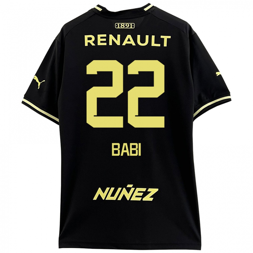 Criança Camisola Matheus Babi #22 Amarelo Preto Alternativa 2024/25 Camisa Brasil