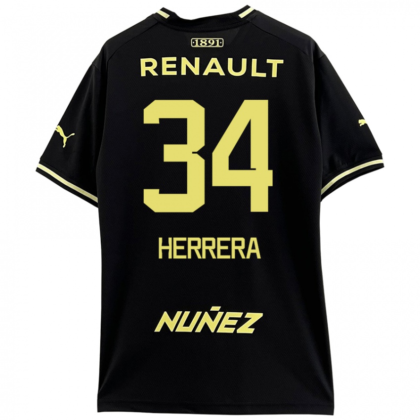 Criança Camisola Nahuel Herrera #34 Amarelo Preto Alternativa 2024/25 Camisa Brasil