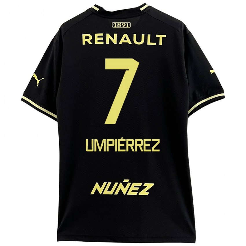 Criança Camisola Leandro Umpiérrez #7 Amarelo Preto Alternativa 2024/25 Camisa Brasil