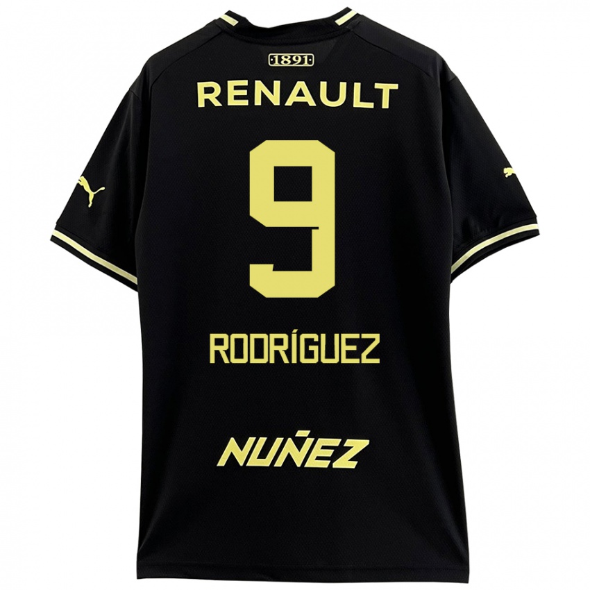 Criança Camisola Agustín Rodríguez #9 Amarelo Preto Alternativa 2024/25 Camisa Brasil