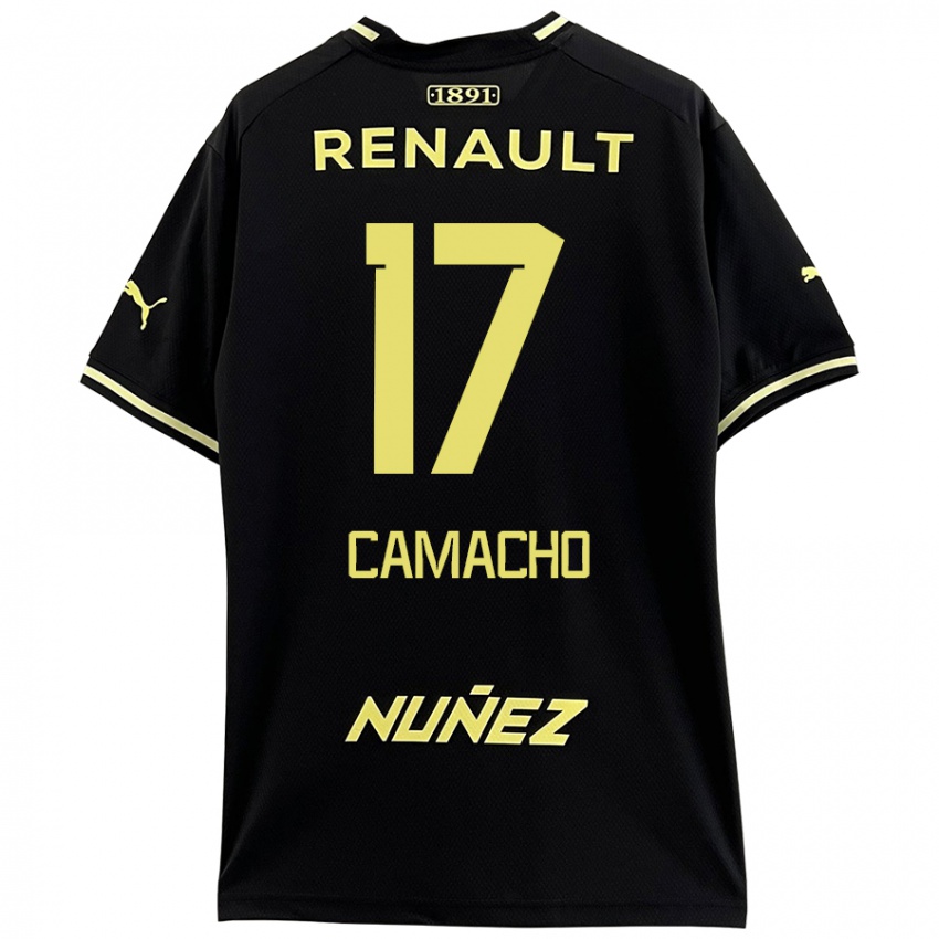 Criança Camisola Sebastián Camacho #17 Amarelo Preto Alternativa 2024/25 Camisa Brasil