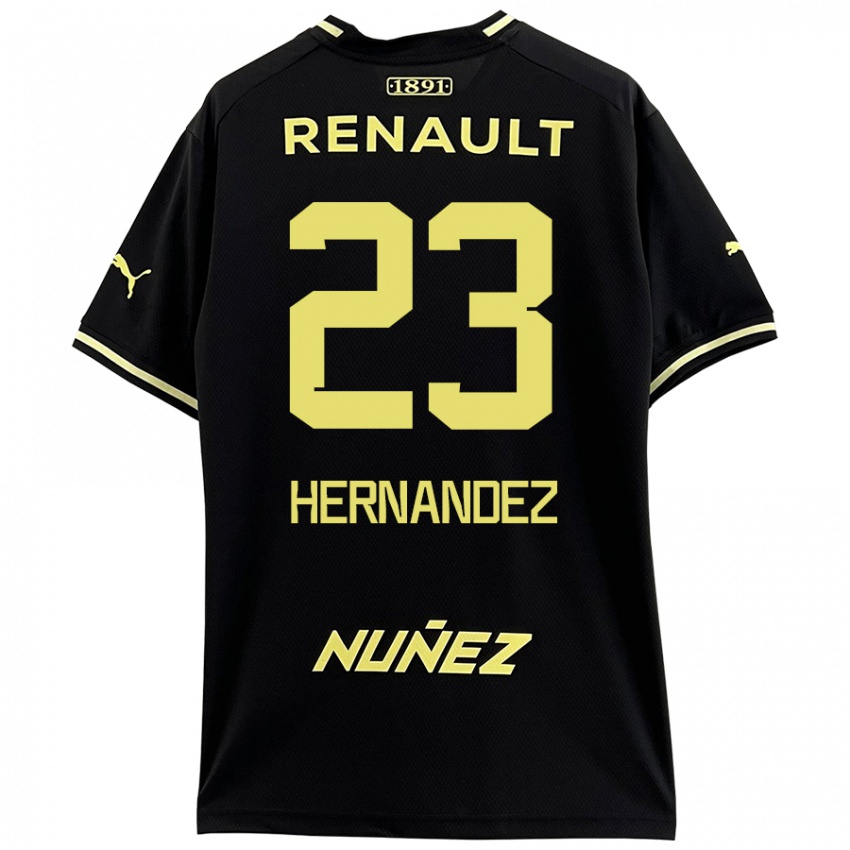 Criança Camisola Abel Hernández #23 Amarelo Preto Alternativa 2024/25 Camisa Brasil