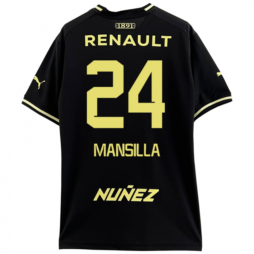 Criança Camisola Brian Mansilla #24 Amarelo Preto Alternativa 2024/25 Camisa Brasil