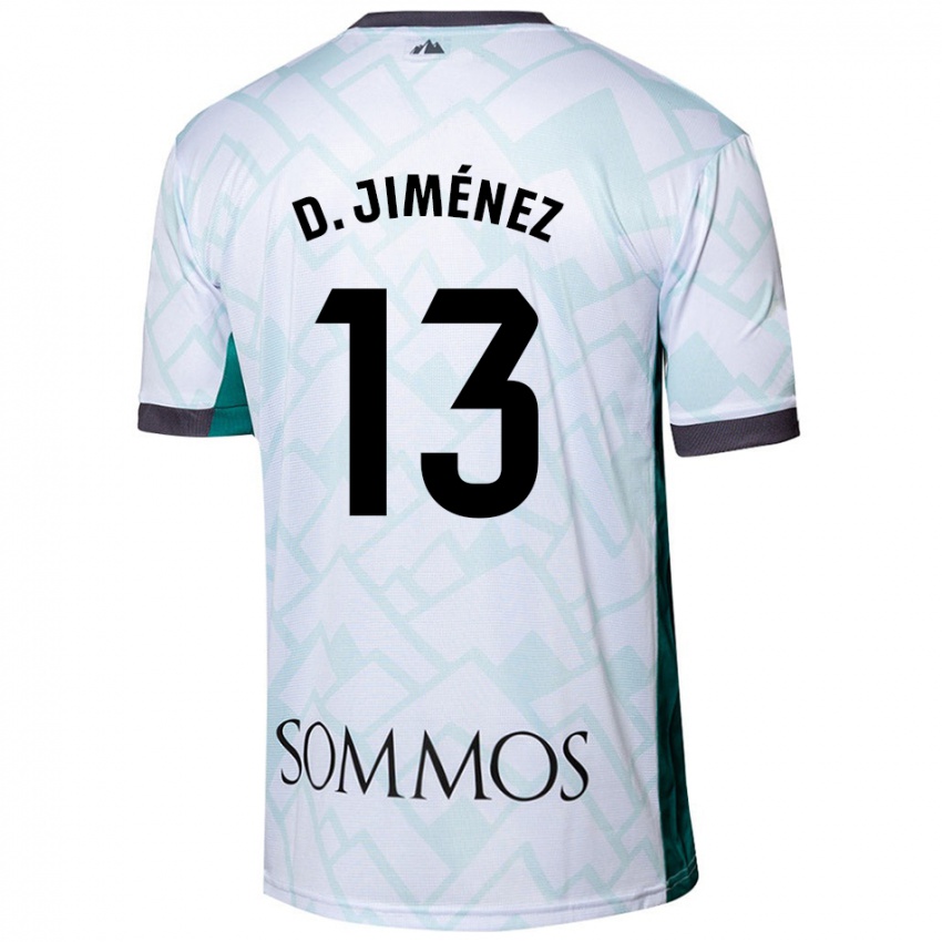 Criança Camisola Dani Jiménez #13 Verde Branco Alternativa 2024/25 Camisa Brasil