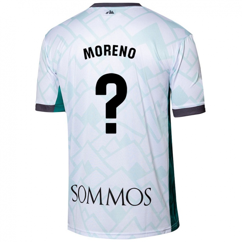 Criança Camisola Eloy Moreno #0 Verde Branco Alternativa 2024/25 Camisa Brasil