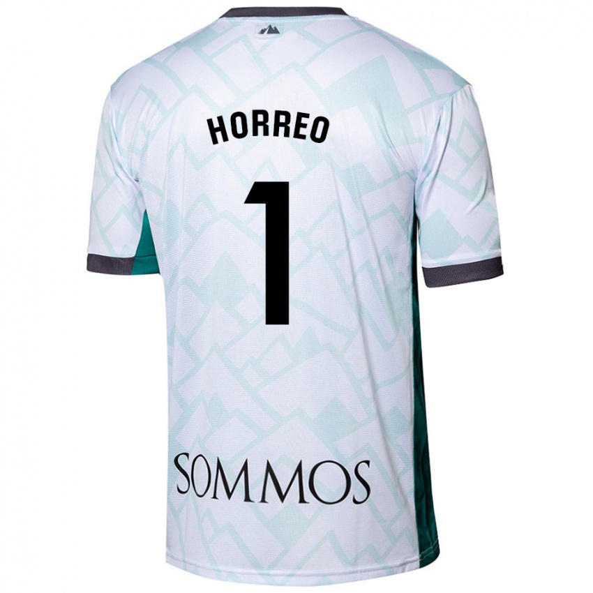 Criança Camisola Berto Hórreo #1 Verde Branco Alternativa 2024/25 Camisa Brasil