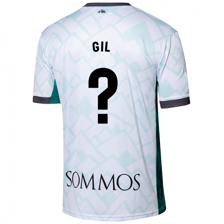 Criança Camisola Iker Gil #0 Verde Branco Alternativa 2024/25 Camisa Brasil