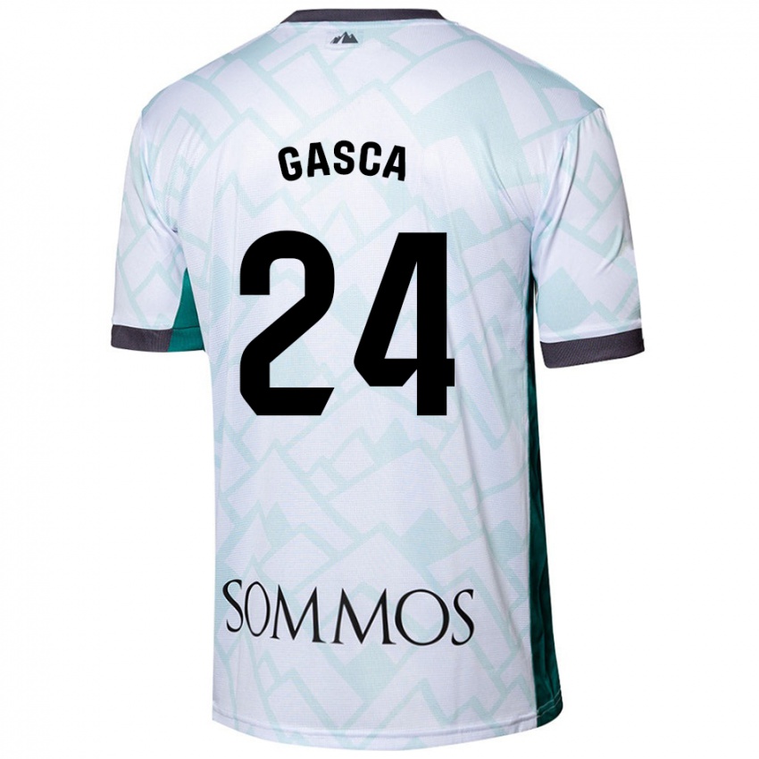 Criança Camisola Verónica Gasca #24 Verde Branco Alternativa 2024/25 Camisa Brasil