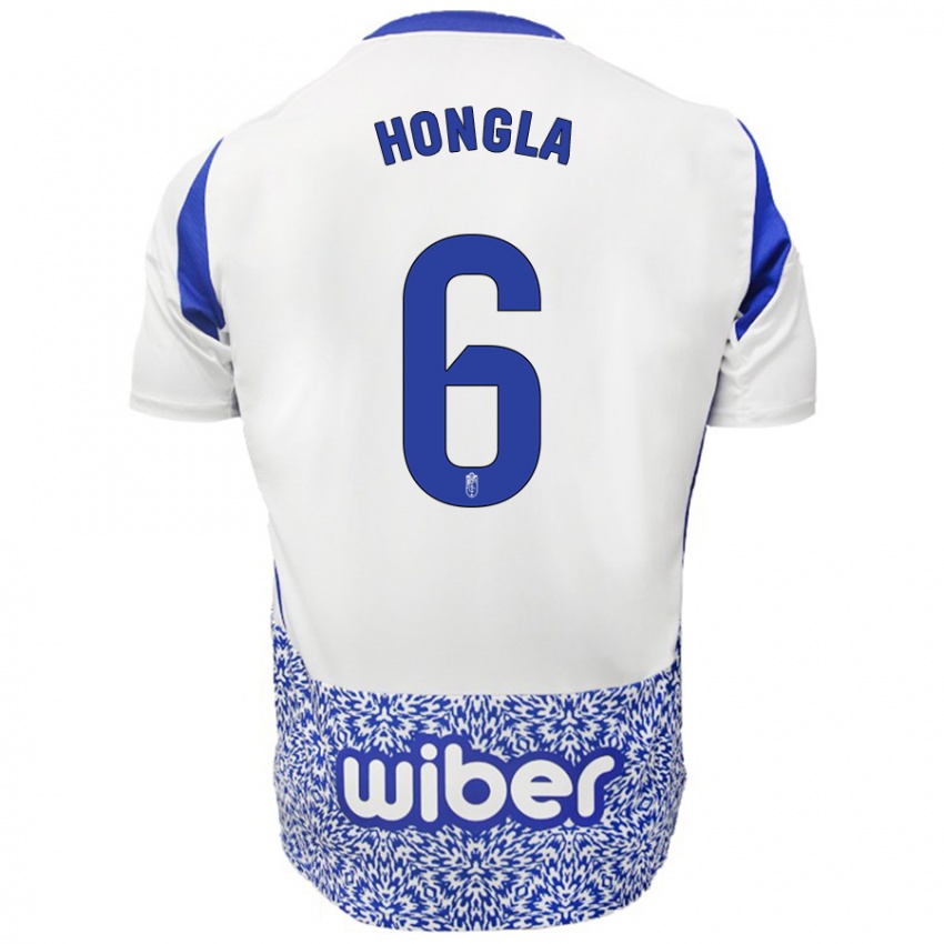 Criança Camisola Martin Hongla #6 Azul Branco Alternativa 2024/25 Camisa Brasil