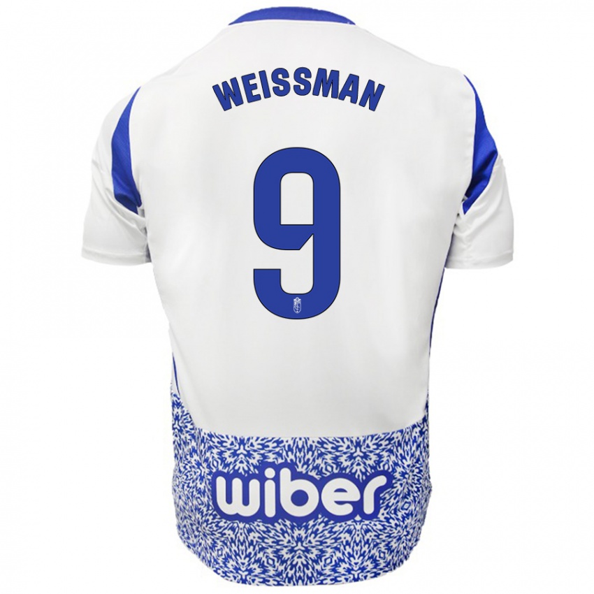 Criança Camisola Shon Weissman #9 Azul Branco Alternativa 2024/25 Camisa Brasil