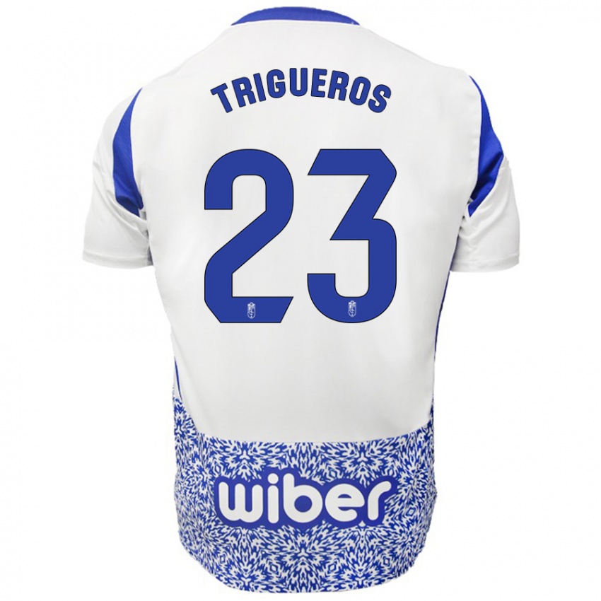 Criança Camisola Manu Trigueros #23 Azul Branco Alternativa 2024/25 Camisa Brasil