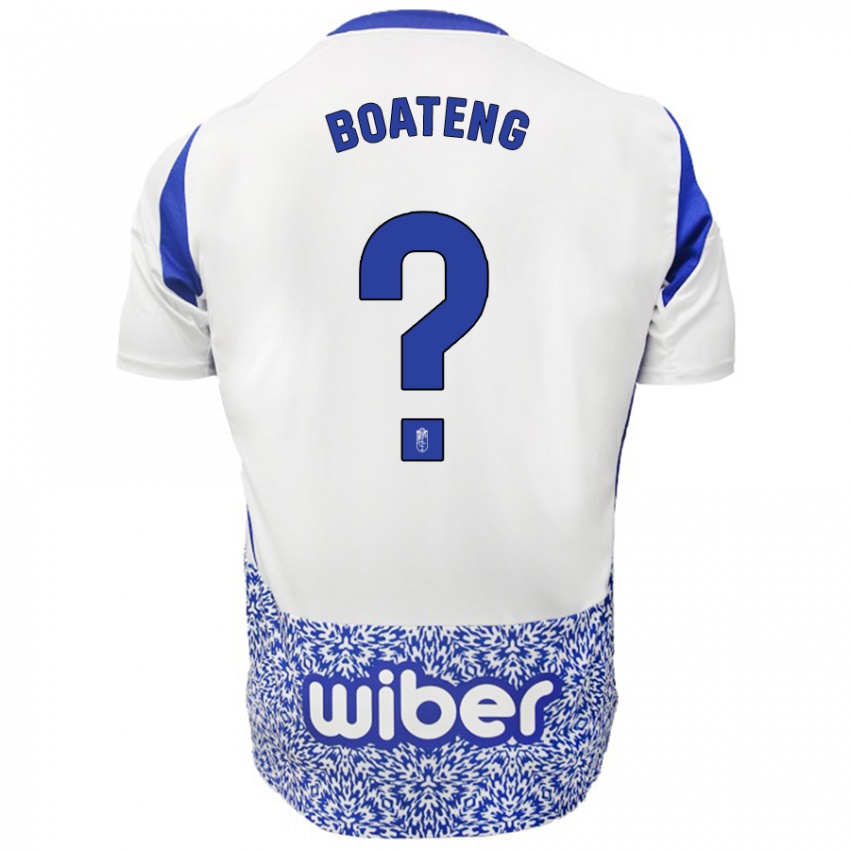 Criança Camisola Robin Boateng #0 Azul Branco Alternativa 2024/25 Camisa Brasil