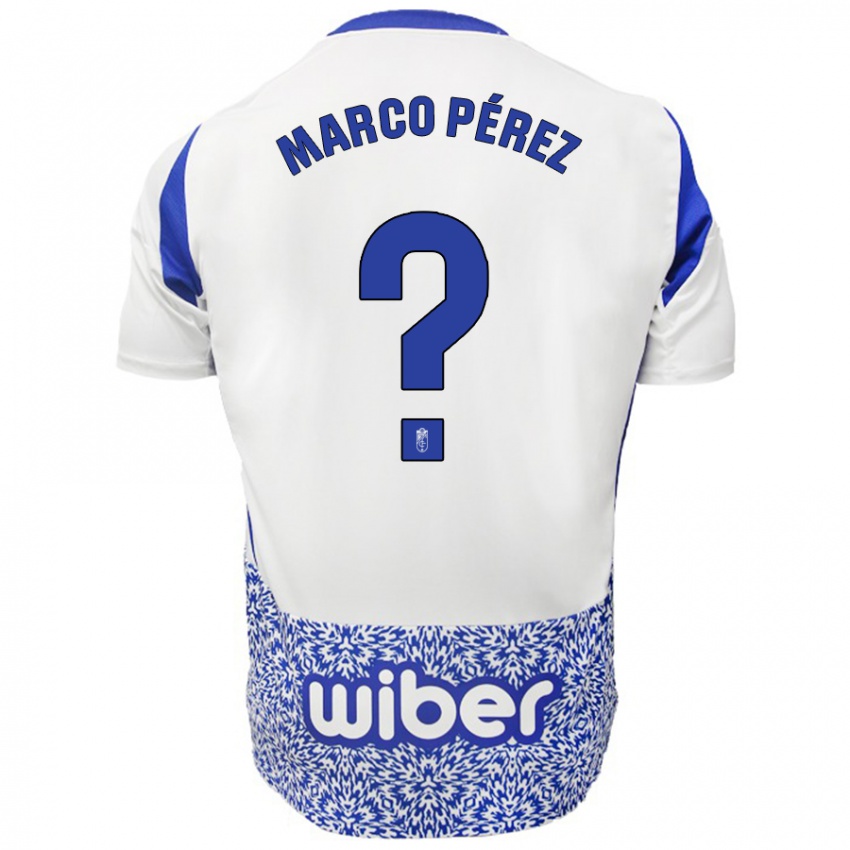 Criança Camisola Marco Pérez #0 Azul Branco Alternativa 2024/25 Camisa Brasil