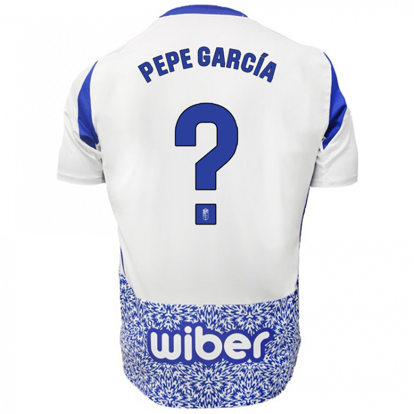 Criança Camisola Pepe García #0 Azul Branco Alternativa 2024/25 Camisa Brasil