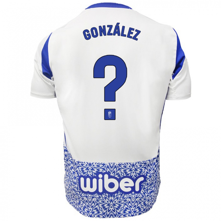 Criança Camisola Pablo González #0 Azul Branco Alternativa 2024/25 Camisa Brasil