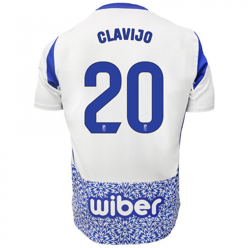 Criança Camisola Dani Clavijo #20 Azul Branco Alternativa 2024/25 Camisa Brasil