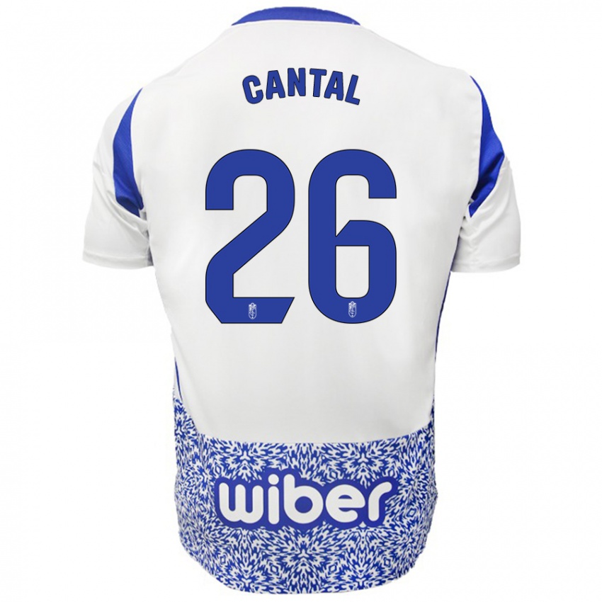 Criança Camisola Paco Cantal #26 Azul Branco Alternativa 2024/25 Camisa Brasil