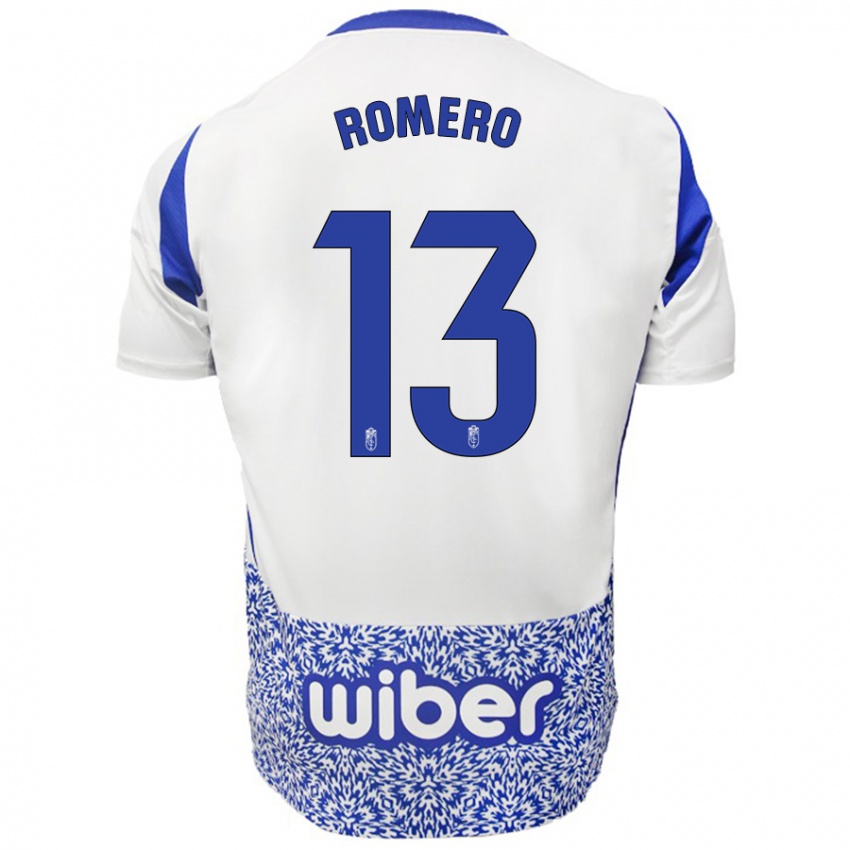 Criança Camisola Andrea Romero #13 Azul Branco Alternativa 2024/25 Camisa Brasil